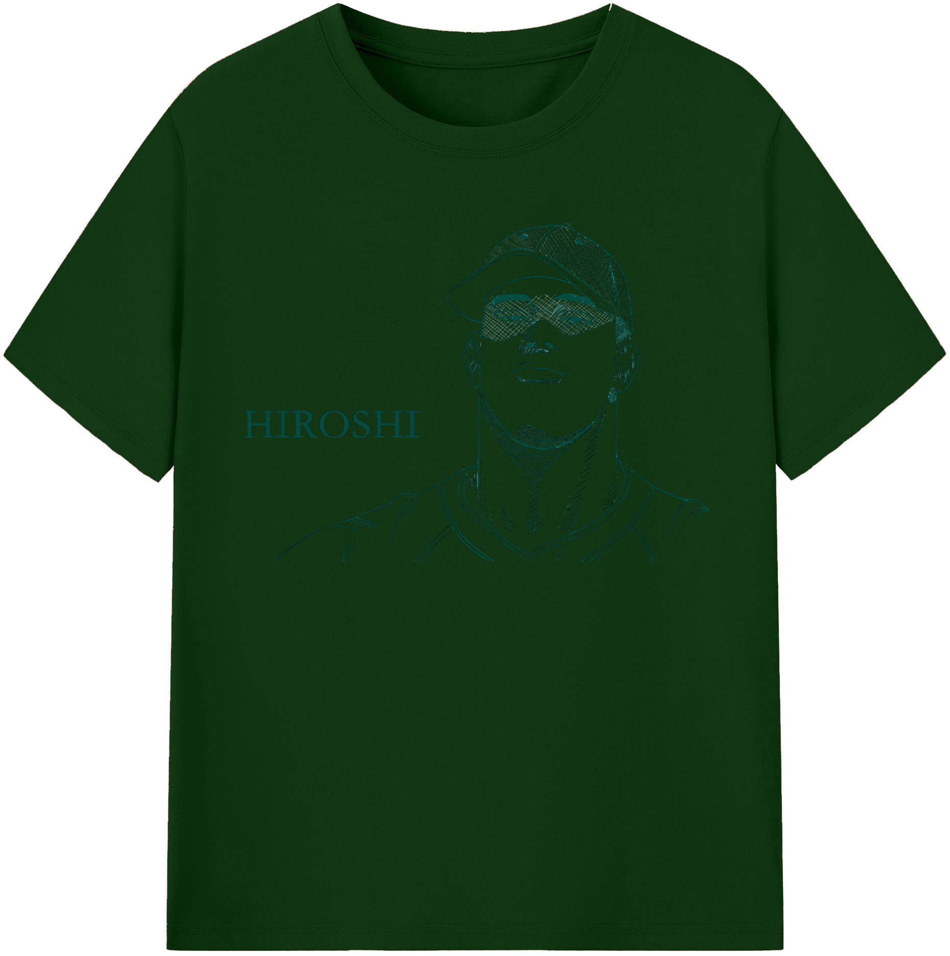 SLAM DUNK／スラムダンク 綿100％半袖Tシャツ（フロントプリント）